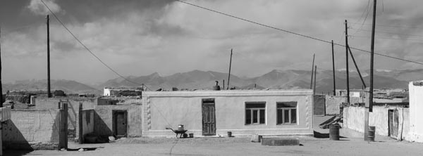 A house in the Pamiri region of Tajikistan